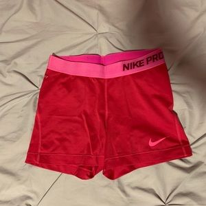 Nike spandex shorts